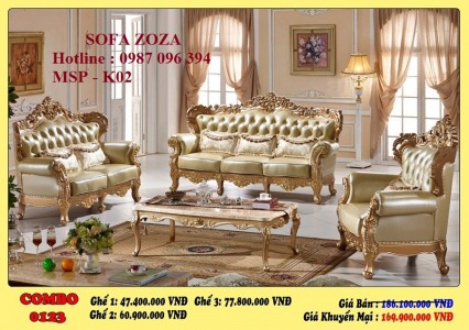 SOFA PHÒNG KHÁCH CỔ ĐIỂN 02