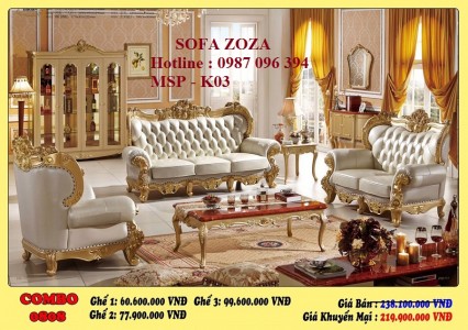 SOFA PHÒNG KHÁCH CỔ ĐIỂN 03