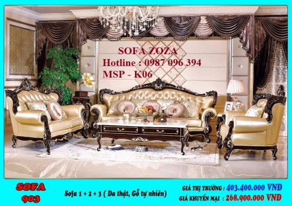 SOFA PHÒNG KHÁCH CỔ ĐIỂN 06