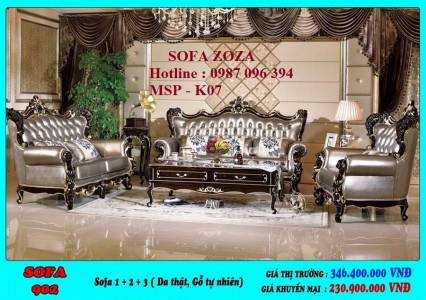 SOFA PHÒNG KHÁCH CỔ ĐIỂN 07